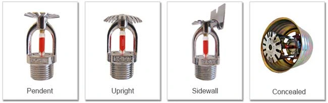 Direct Manufacture Fire Sprinkler Heads with Plastic Protection Clip