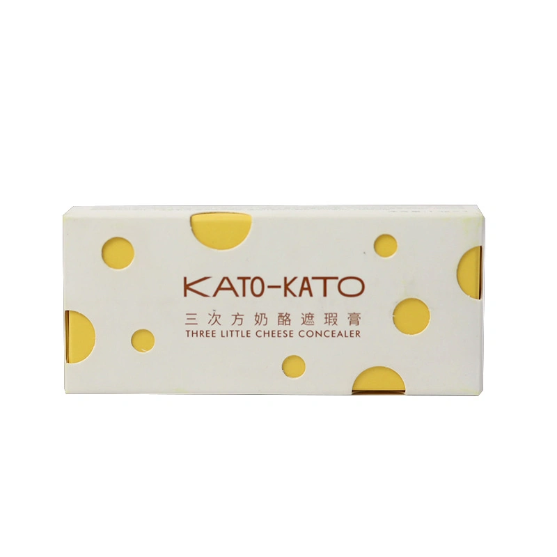 Kato Tricolor Plate Covers The Face with Spots Acne Marks and Dark Circles Concealer