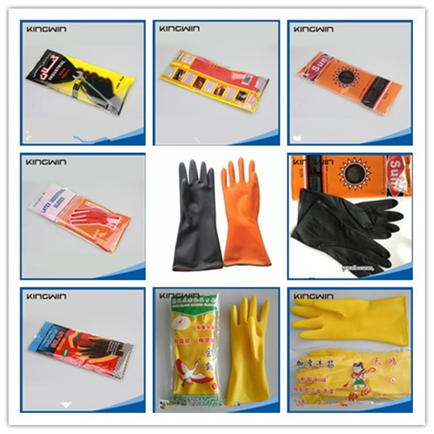 Wholesale Working Nitrile Latex Natural Rubber Glove with Heavy Duty Work Safety Industrial for Hand Protection Household Cleaning