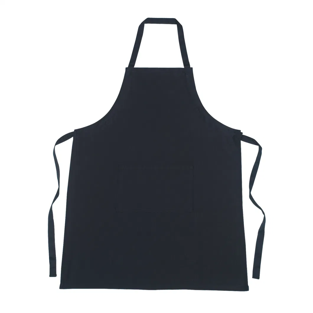 Personalized Promotion Printed Restaurant Aprons Polyester Canvas Cotton Chef Cooking Kitchen Apron