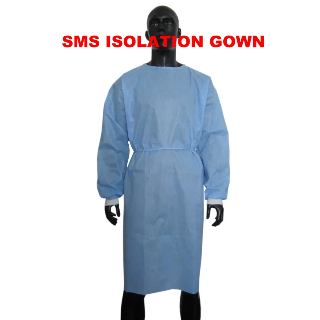 Medical Surgical Gown Isolation Grown in Safety Clothing