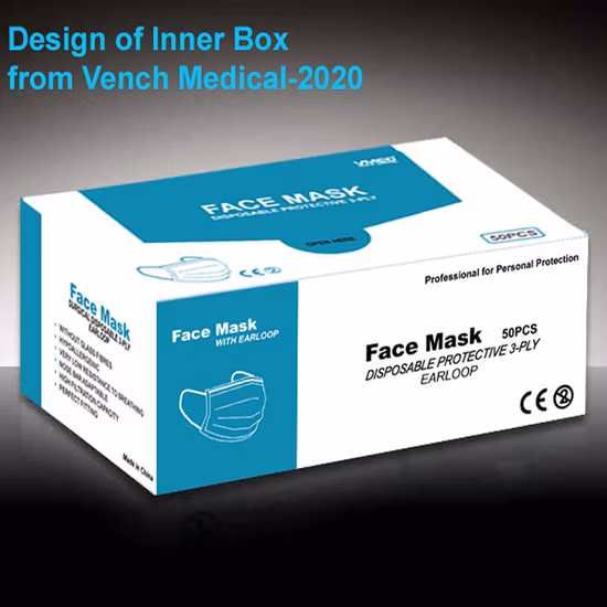Protective Surgical Medical Face Mask, Doctor′s Mask, Surgical Mask, Bfe95mask, Bfe99mask, 3