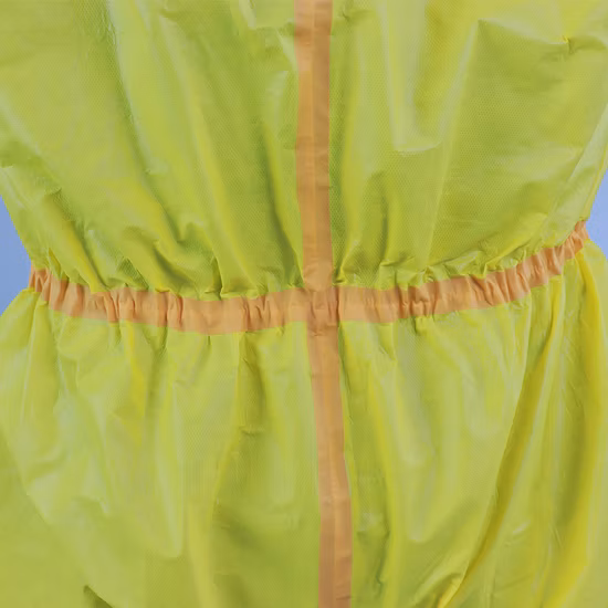Type 3/4 Microporous Chemical Protective Anti Pneumonia Medical Non Woven Disposable Coverall